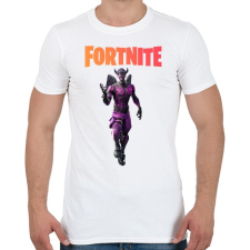 PRINTFASHION Dark Cupid Fortnite - Férfi póló - Fehér férfi póló