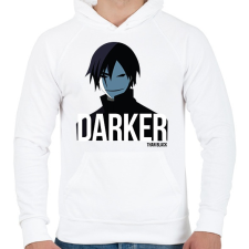 PRINTFASHION Darker than Black - Férfi kapucnis pulóver - Fehér női pulóver, kardigán
