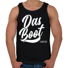 PRINTFASHION DAS BOOT - Férfi atléta - Fekete