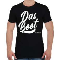 PRINTFASHION DAS BOOT - Férfi póló - Fekete