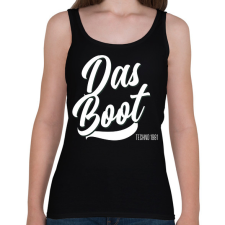 PRINTFASHION DAS BOOT - Női atléta - Fekete női trikó