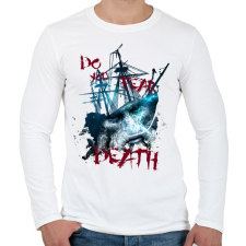 PRINTFASHION davytheme-01.png - Férfi hosszú ujjú póló - Fehér férfi póló