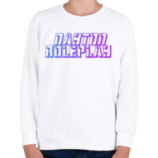 PRINTFASHION Dayton Roleplay - Gyerek pulóver - Fehér