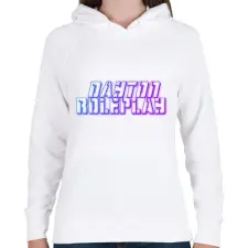 PRINTFASHION Dayton Roleplay - Női kapucnis pulóver - Fehér női pulóver, kardigán