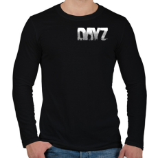 PRINTFASHION Dayz - Férfi hosszú ujjú póló - Fekete