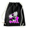 PRINTFASHION DBS BLACK GOKU - Sportzsák, Tornazsák - Fekete
