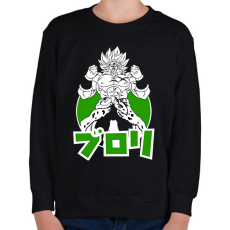 PRINTFASHION DBS BROLY - Gyerek pulóver - Fekete