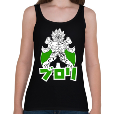 PRINTFASHION DBS BROLY - Női atléta - Fekete