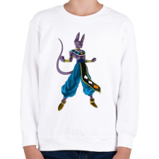 PRINTFASHION DBz Karakter - Gyerek pulóver - Fehér gyerek pulóver, kardigán