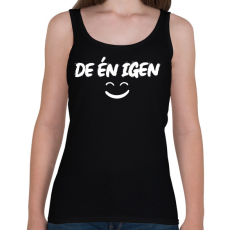PRINTFASHION De én igen - Páros póló fehér - Női atléta - Fekete