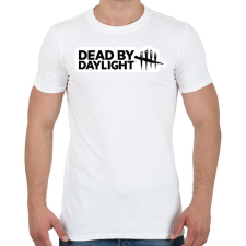PRINTFASHION Dead by Daylight - Férfi póló - Fehér férfi póló