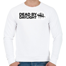 PRINTFASHION Dead by Daylight - Férfi pulóver - Fehér
