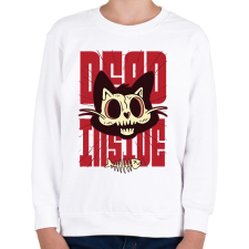 PRINTFASHION Dead inside - Gyerek pulóver - Fehér gyerek pulóver, kardigán