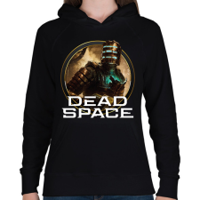 PRINTFASHION Dead Space  - Női kapucnis pulóver - Fekete női pulóver, kardigán