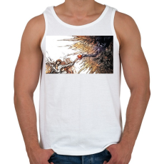 PRINTFASHION Death Note - Isteni érintés - Férfi atléta - Fehér