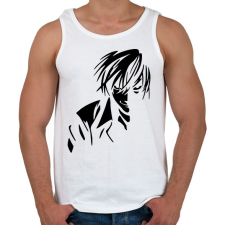 PRINTFASHION Death Note: Jagami Light - Férfi atléta - Fehér atléta, trikó