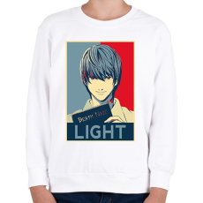 PRINTFASHION Death Note - Yagami - Gyerek pulóver - Fehér
