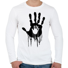 PRINTFASHION Death Stranding - Férfi hosszú ujjú póló - Fehér férfi póló