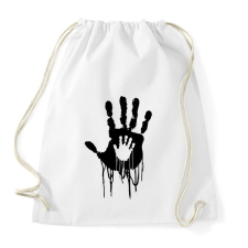 PRINTFASHION Death Stranding - Sportzsák, Tornazsák - Fehér tornazsák