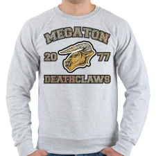 PRINTFASHION Deathclaws - Férfi pulóver - Sport szürke férfi pulóver, kardigán