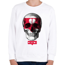 PRINTFASHION Deathgram - Gyerek pulóver - Fehér gyerek póló