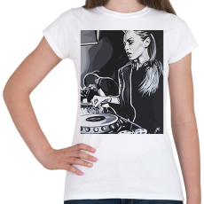 PRINTFASHION Deborah de Luca - Női póló - Fehér