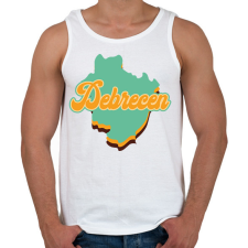 PRINTFASHION Debrecen - Férfi atléta - Fehér atléta, trikó