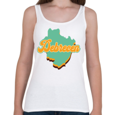 PRINTFASHION Debrecen - Női atléta - Fehér