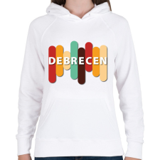 PRINTFASHION Debrecen - Színes - Női kapucnis pulóver - Fehér női pulóver, kardigán