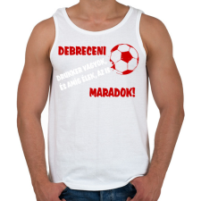 PRINTFASHION Debreceni drukker - Férfi atléta - Fehér atléta, trikó