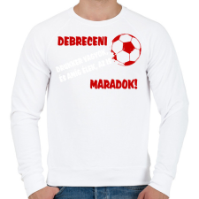 PRINTFASHION Debreceni drukker - Férfi pulóver - Fehér férfi pulóver, kardigán