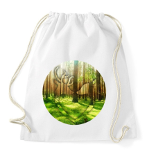 PRINTFASHION Deer couple - Sportzsák, Tornazsák - Fehér tornazsák