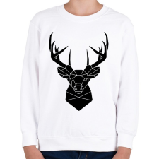 PRINTFASHION deer - Gyerek pulóver - Fehér gyerek pulóver, kardigán