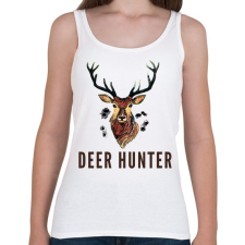 PRINTFASHION deer hunter - Női atléta - Fehér női trikó
