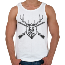 PRINTFASHION Deer prize - Férfi atléta - Fehér