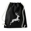 PRINTFASHION Deer - Sportzsák, Tornazsák - Fekete