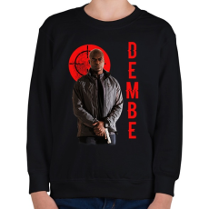 PRINTFASHION dembe - Gyerek pulóver - Fekete