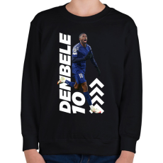 PRINTFASHION Dembele - Gyerek pulóver - Fekete