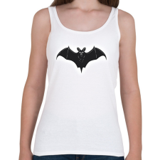 PRINTFASHION Denevér - Női atléta - Fehér női trikó