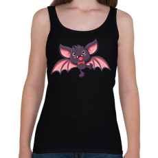 PRINTFASHION Denevérke - Női atléta - Fekete