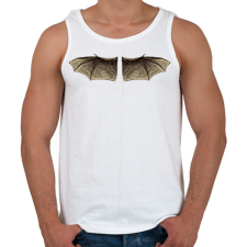 PRINTFASHION Denevérszárny - Férfi atléta - Fehér atléta, trikó