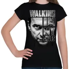 PRINTFASHION Depeche Mode - Női póló - Fekete női póló