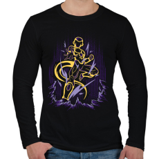 PRINTFASHION Dermesztő - Férfi hosszú ujjú póló - Fekete