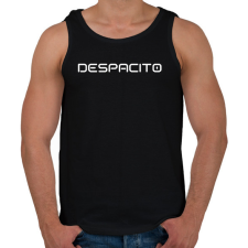 PRINTFASHION despacito - Férfi atléta - Fekete atléta, trikó