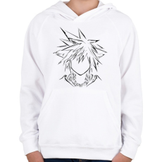 PRINTFASHION Destiny - Gyerek kapucnis pulóver - Fehér
