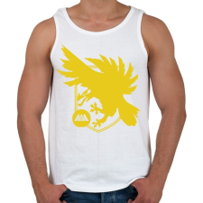 PRINTFASHION Destiny logo - Férfi atléta - Fehér atléta, trikó