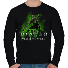 PRINTFASHION Diablo 4 - Férfi pulóver - Fekete
