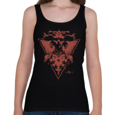 PRINTFASHION Diablo 4 game - Női atléta - Fekete