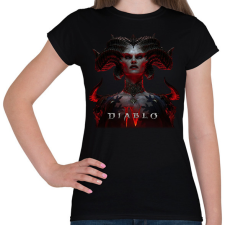 PRINTFASHION Diablo 4 game - Női póló - Fekete női póló