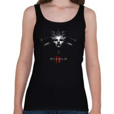 PRINTFASHION Diablo kalandjáték - Női atléta - Fekete női trikó